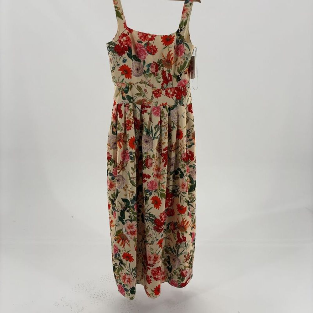 Julia Jordan Faille Pleated Maxi Dress